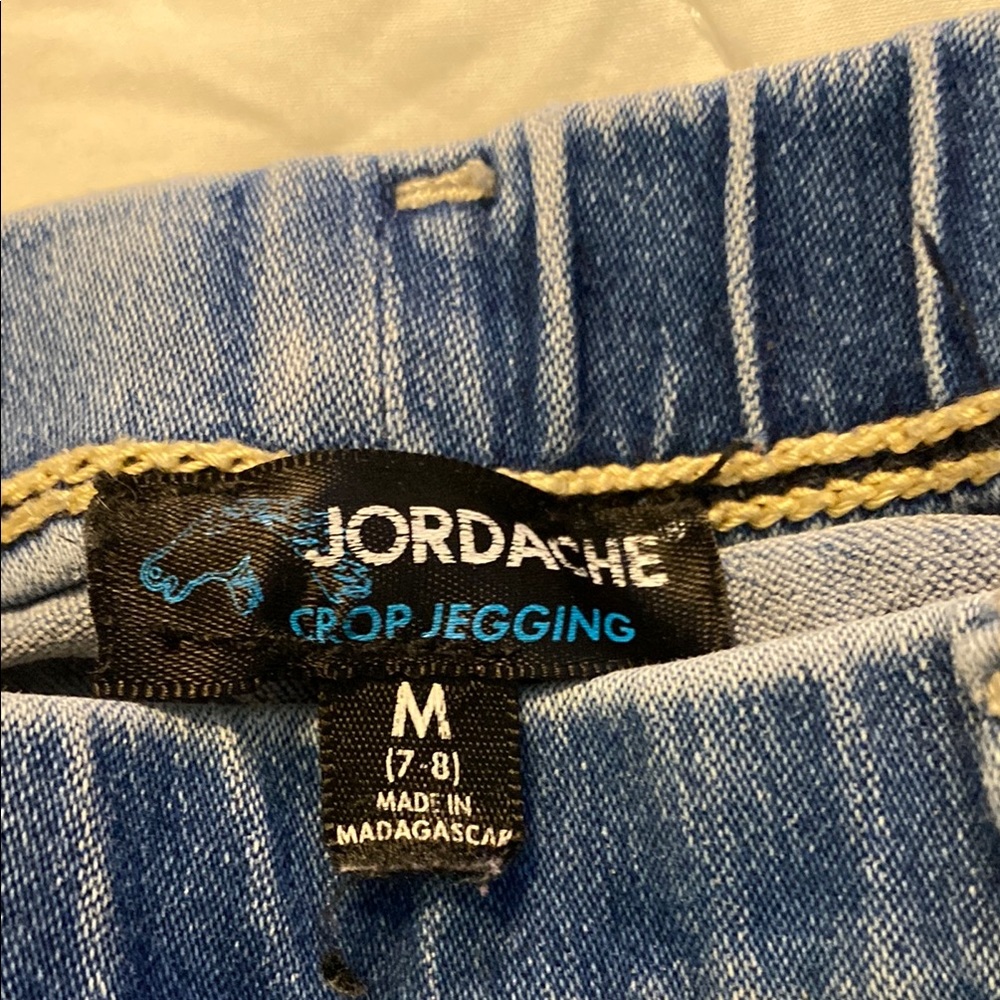 Jordache Kids Blue Crop Jegging Jeans